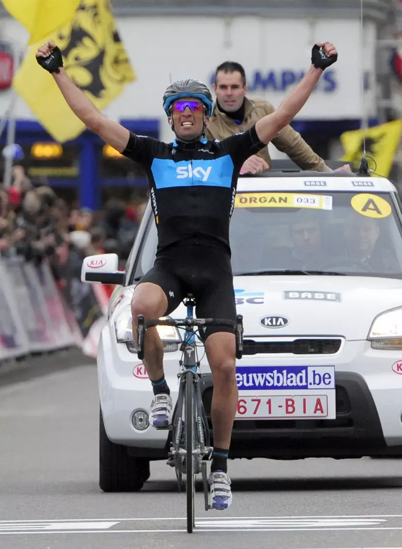 Juan Antonio Flecha wins in Gent