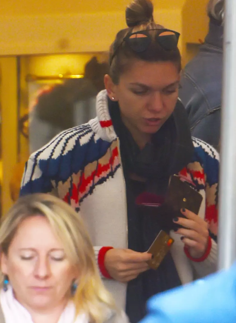 *EXCLUSIVE* Simona Halep and her new boyfriend seen in Portofino