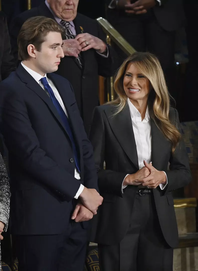 Melania Trump și Barron Trump