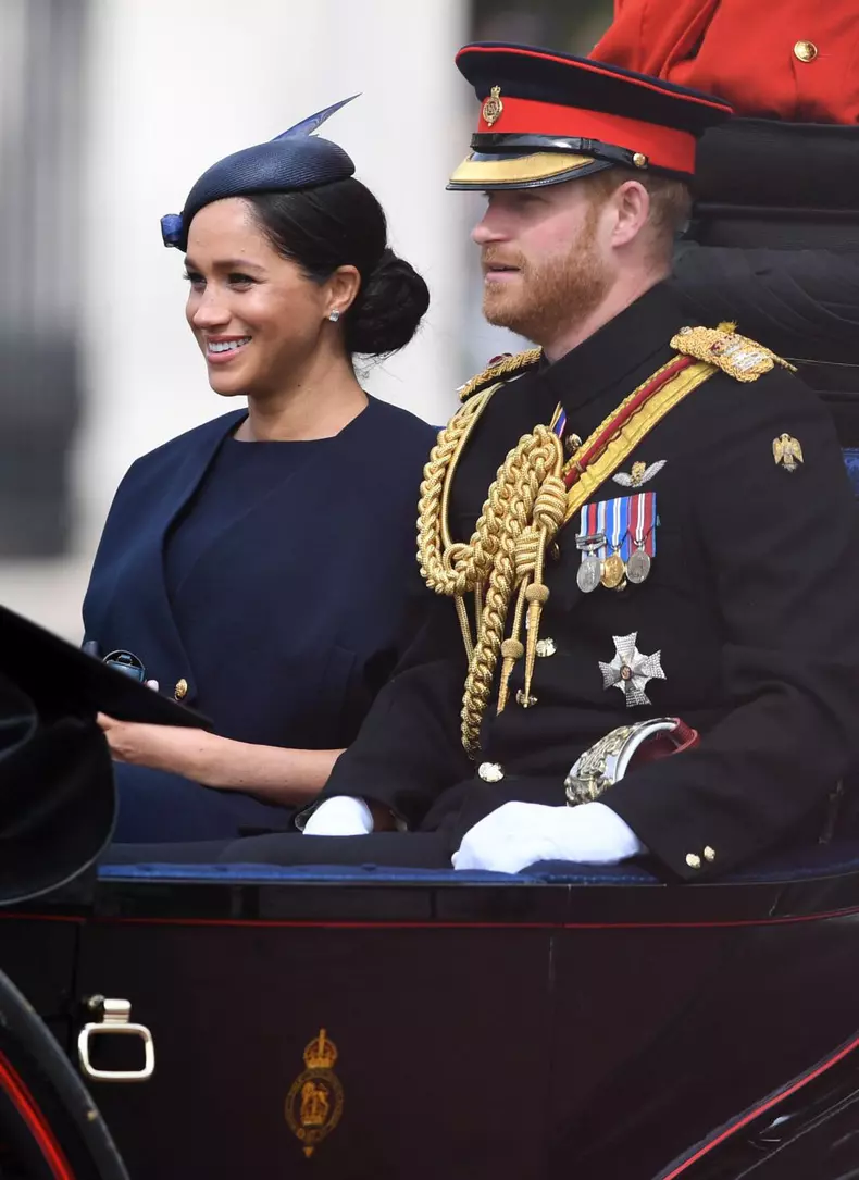 Trooping the Colour Queen's birthday parade in London