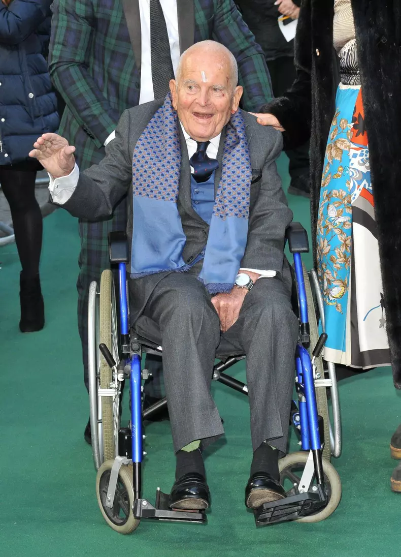 Ian Holm, anul trecut. Avea 88 de ani