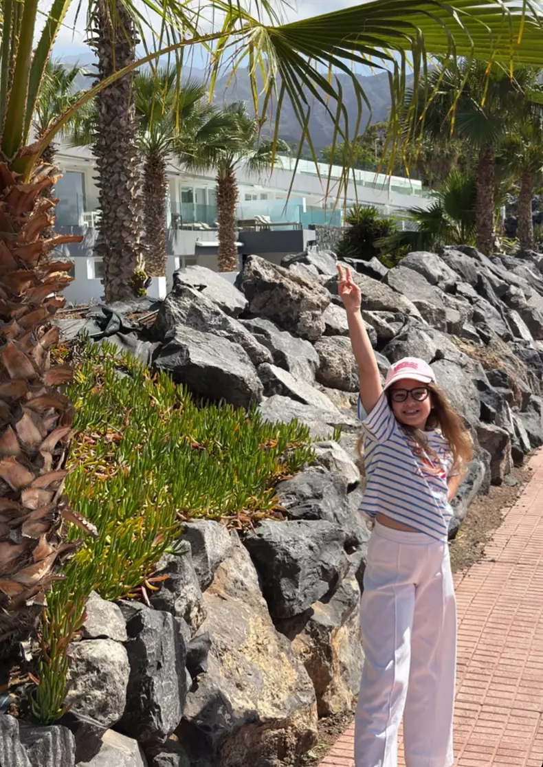 ilinca fiica tudor ionescu fly project vacanta tenerife spania