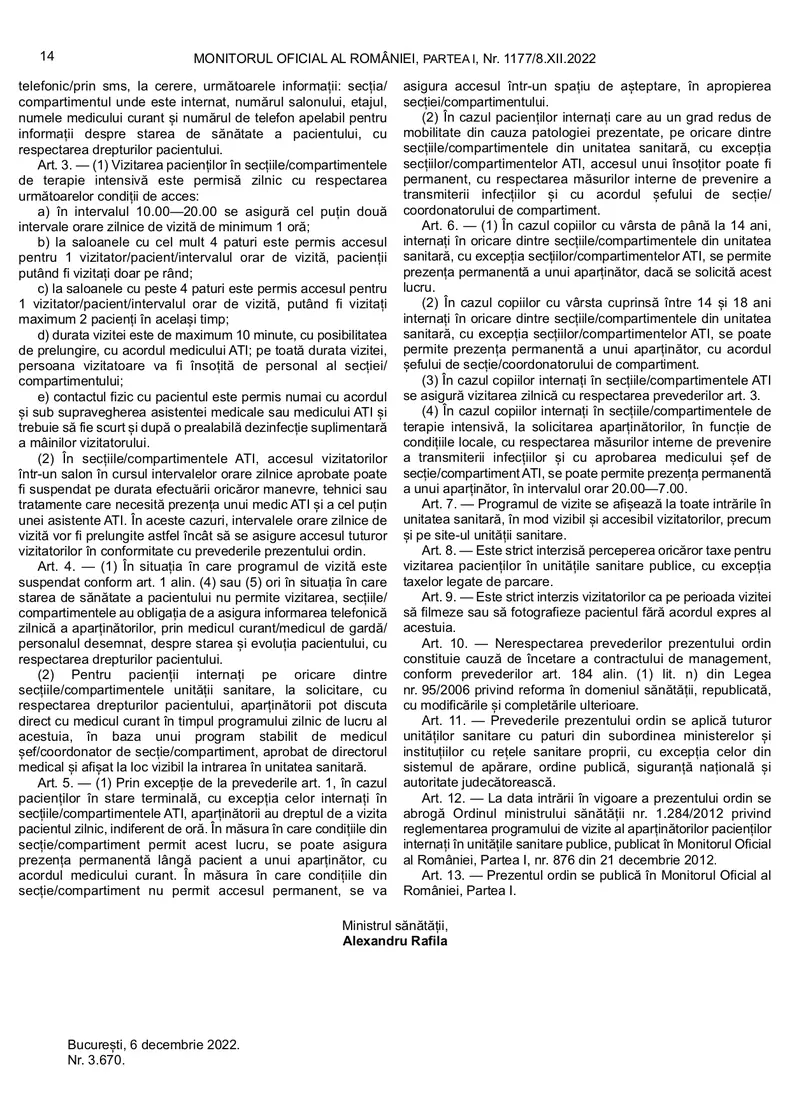 reguli-vizite-spitale-durata-program-vizita-spital-ordin-ministrul-alexandru-rafila-2