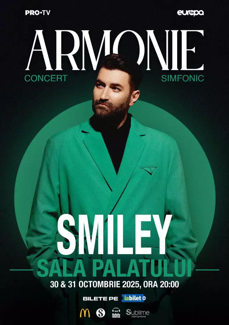 Smiley afis Armonie 30 si 31 octombrie