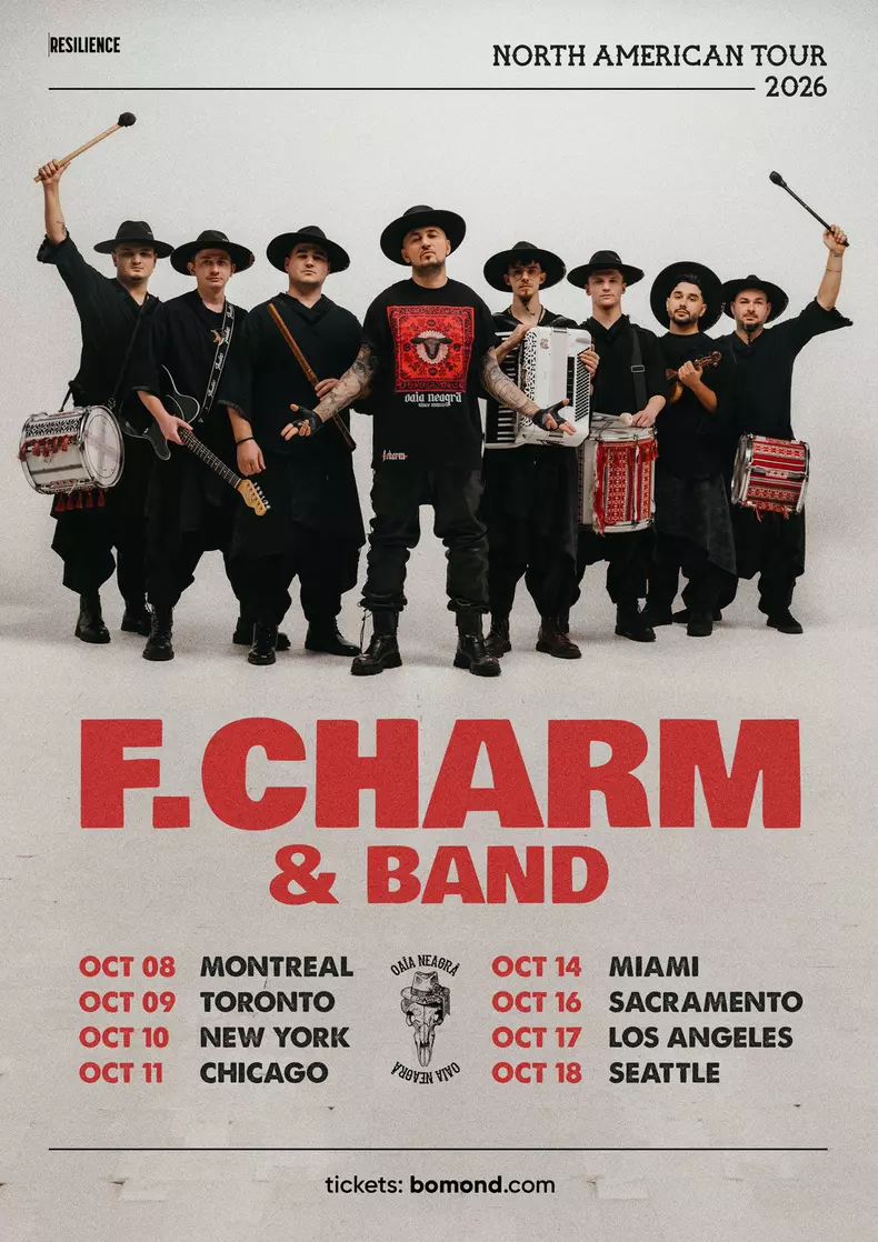 f charm turneu sua canada muzica