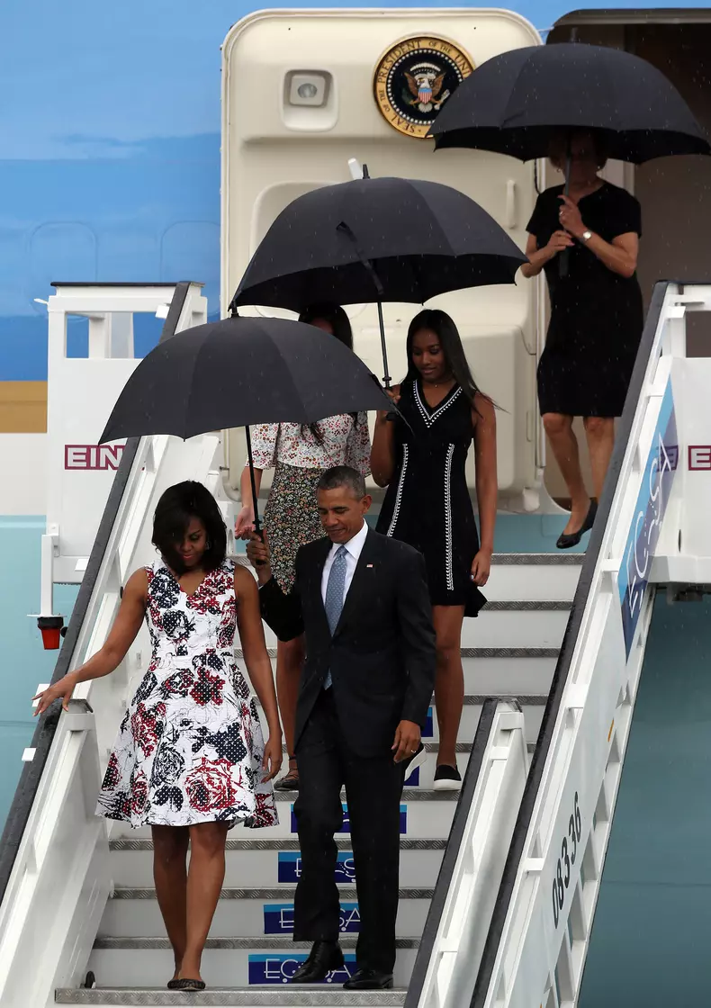 US President Barack Obama arrives for official visit to Cuba