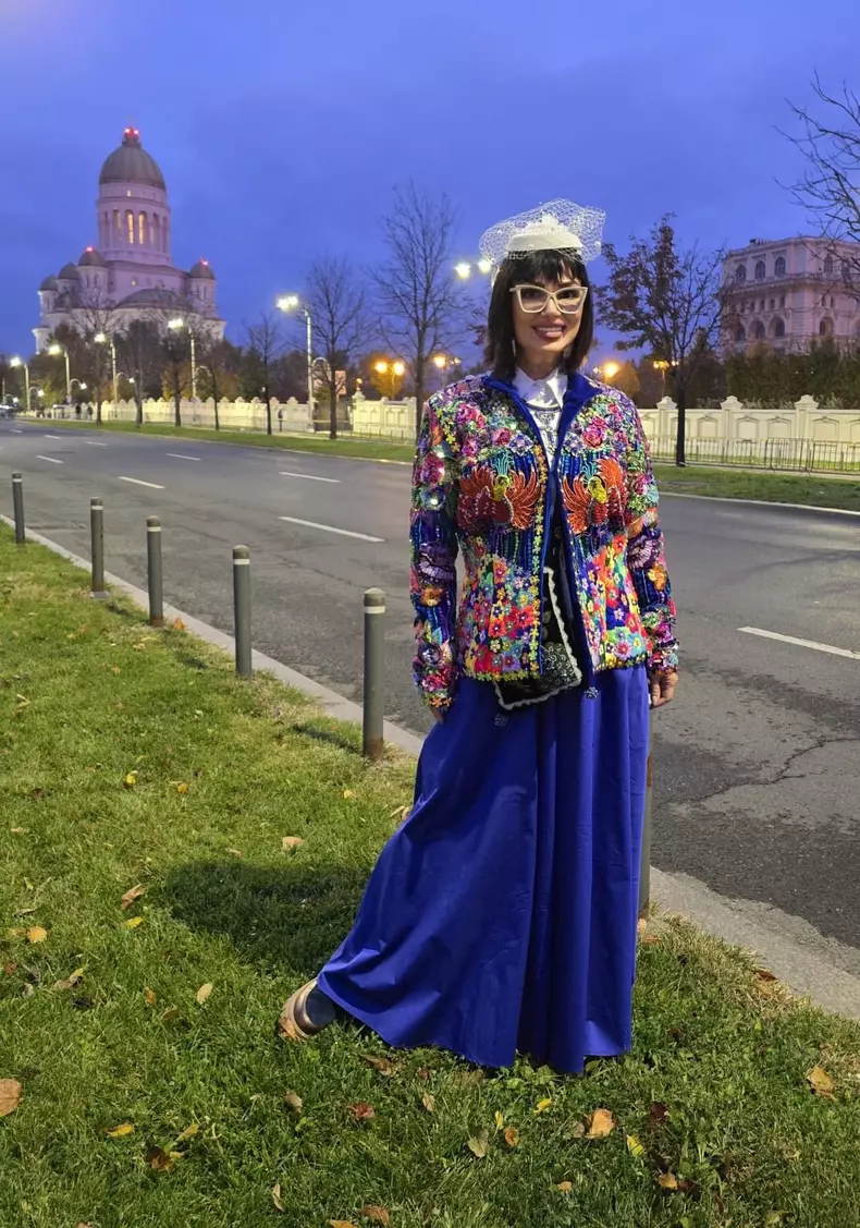 Ozana Barabancea pe strada