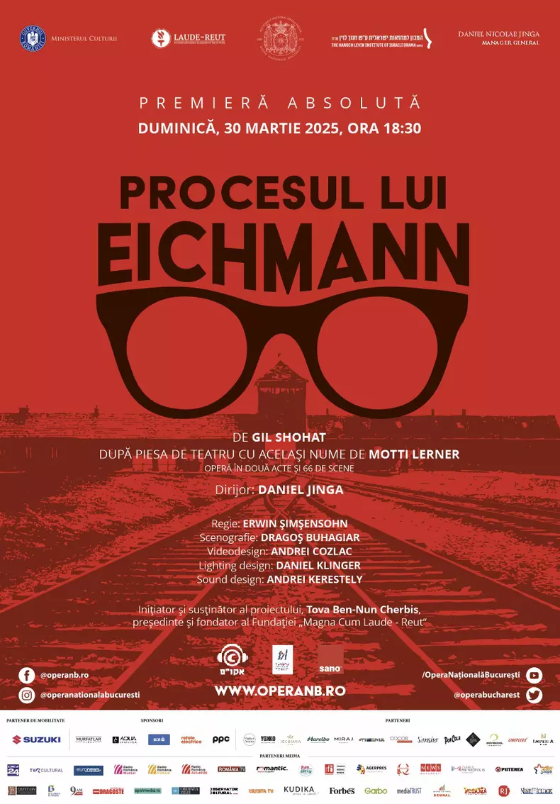 Afis Procesul lui Eichmann