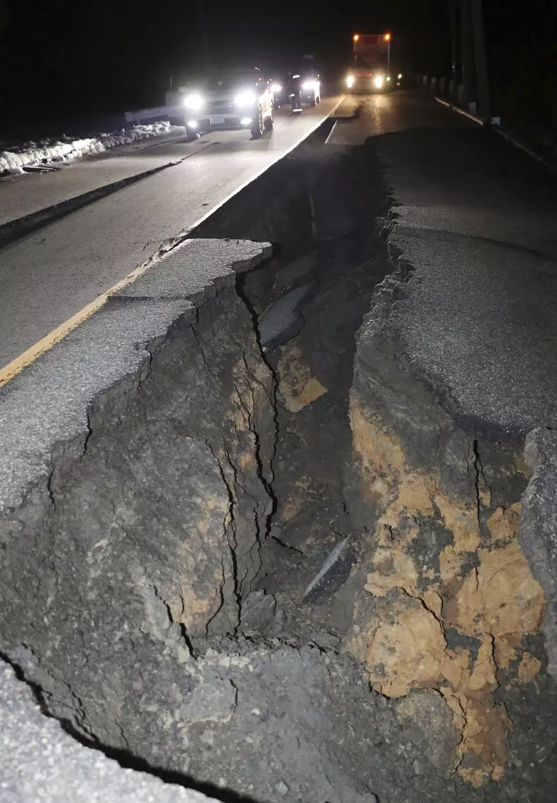 Massive Earthquake in Ishikawa, Japan