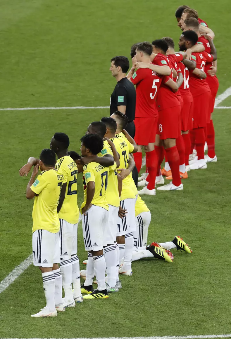 Round of 16 Colombia vs England