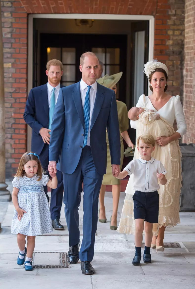 Prinţul Louis al Marii Britanii a fost botezat