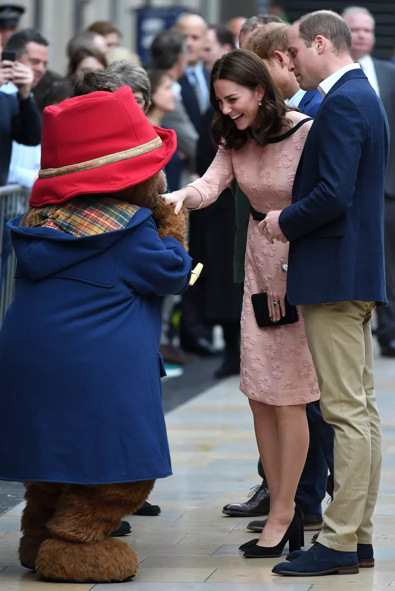 William, Kate and Harry attend a Charities Forum event