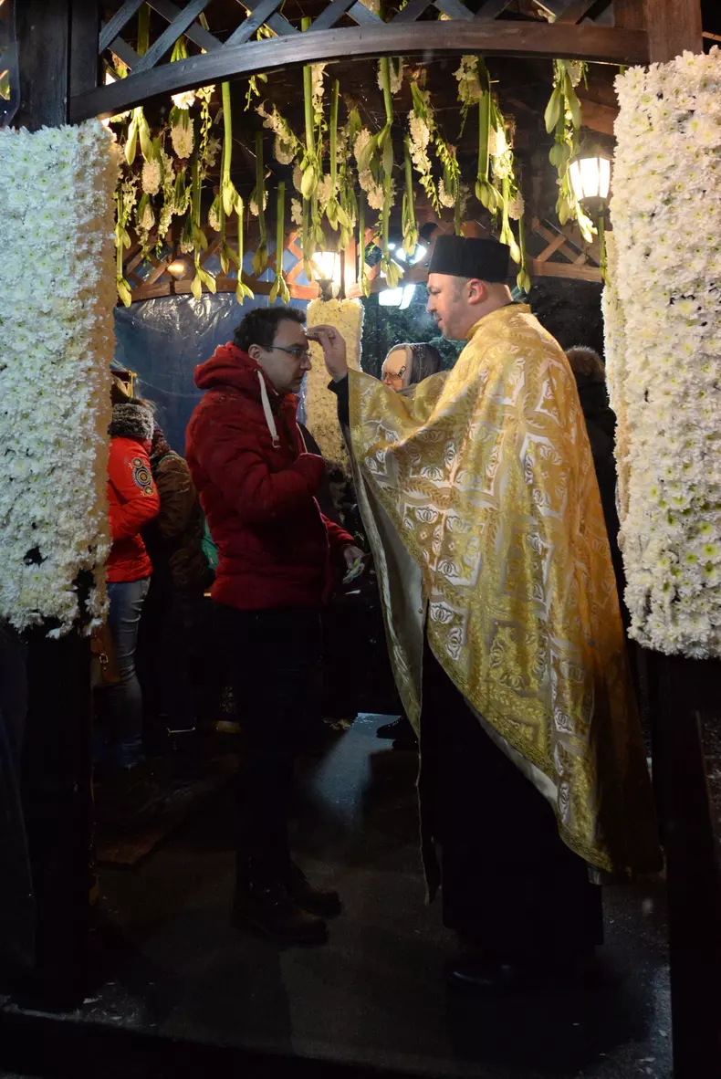 Pelerinaj în Capitală. Icoană făcătoare de minuni, adusă de la Muntele Athos