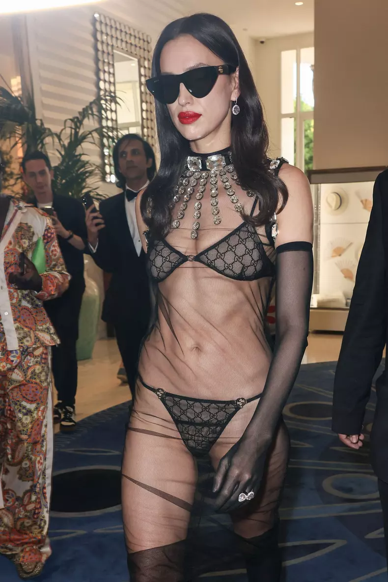 Cannes - Irina Shayk Leaves Little To The Imagination