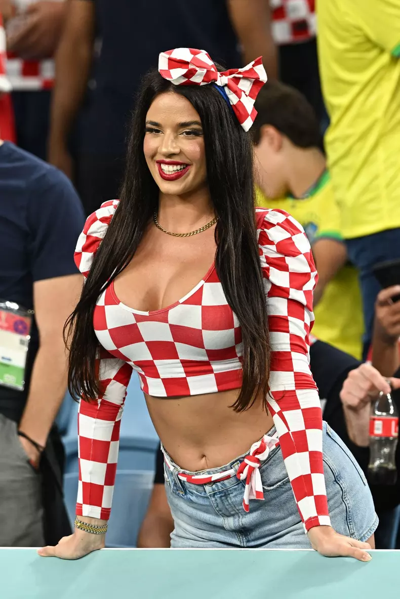 World Cup Celebrities at Japan v Croatia