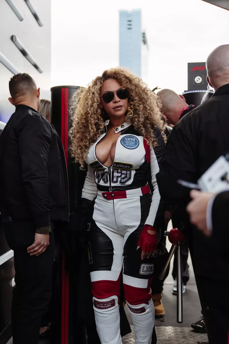 Beyonce la Formula 1