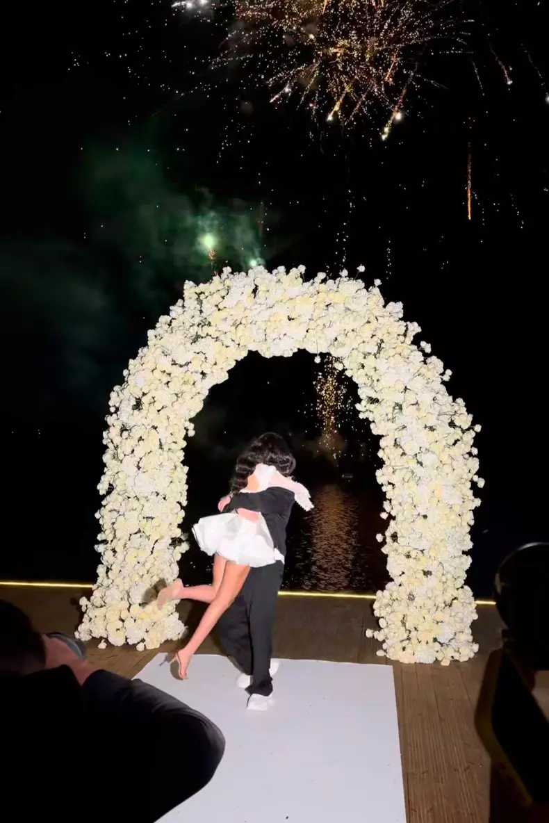 Dorian Oopa si sotia la nunta