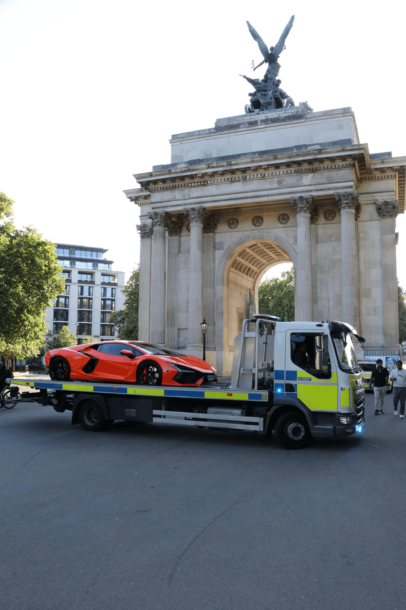 Seized_Lambourghini_Revuelto_Wellington_Arch_JPG