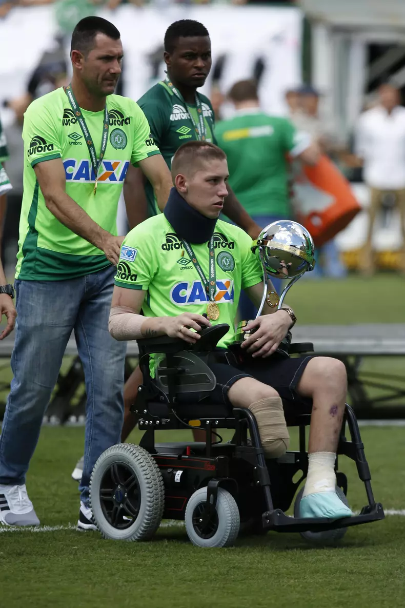 Friendly match between Chapecoense and Palmeiras