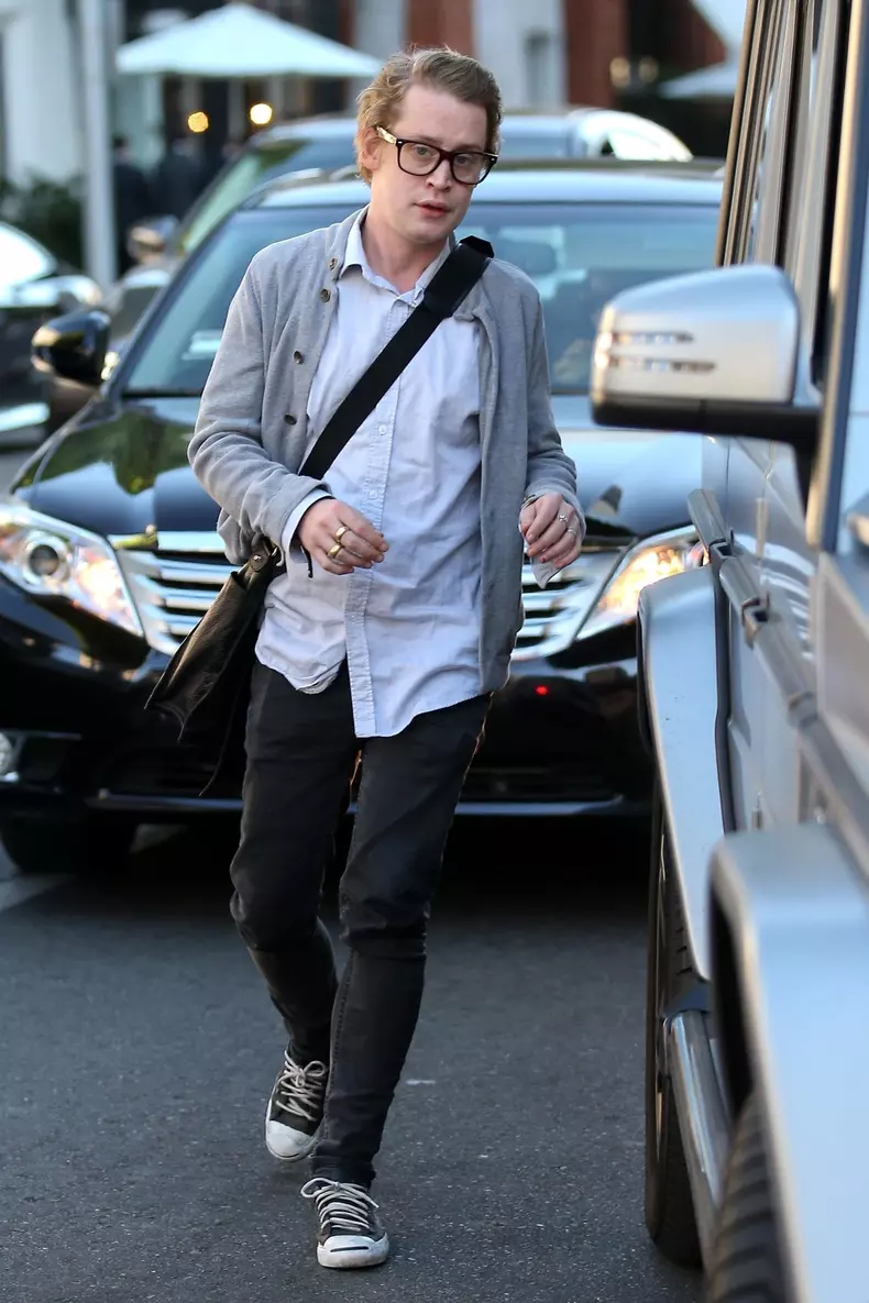 *EXCLUSIVE* Macaulay Culkin enjoys a sunny afternoon in Beverly Hills