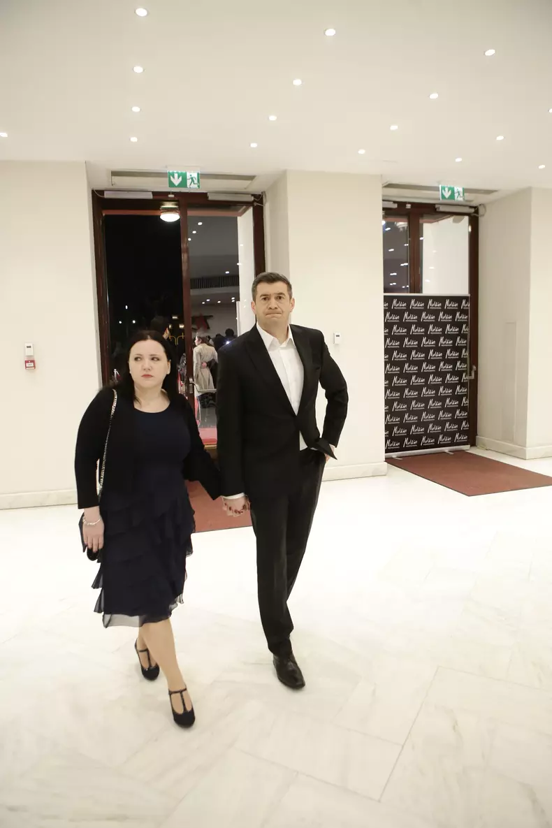 Dragos Patraru cu sotia