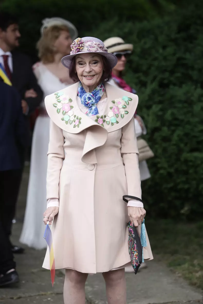 Marina Voica, la Garden Party de Ziua Regalității