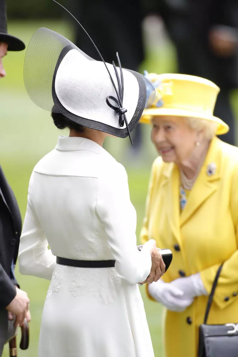 Meghan and Prince Harry at Ascot Races