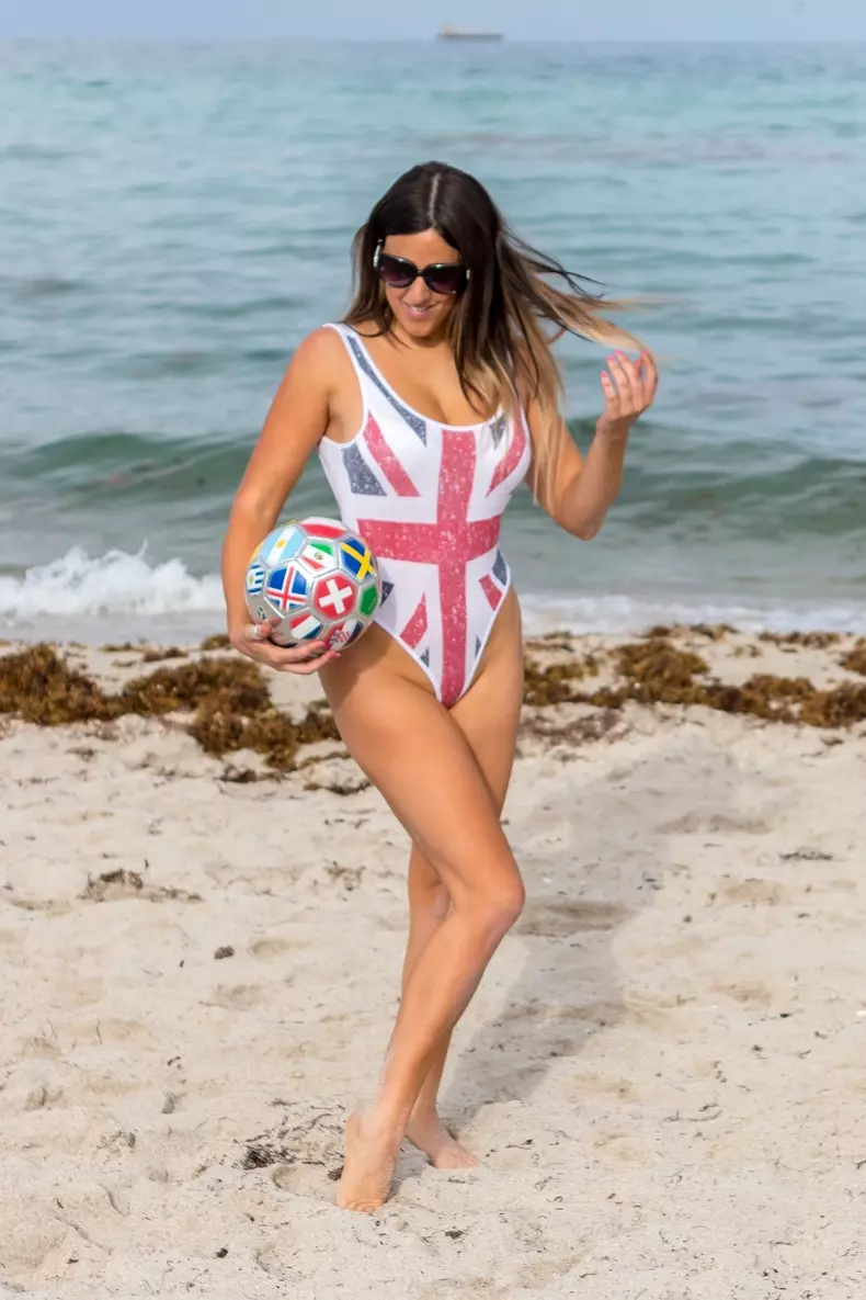 Referee Claudia Romani is now rooting for England in the World Cup