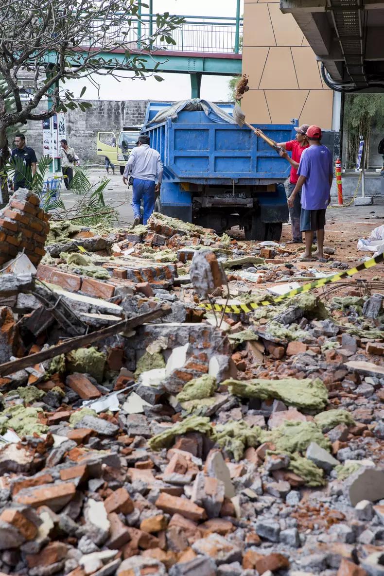 Cutremur în Indonezia, 5 august 2018 (FOTO: EPA)