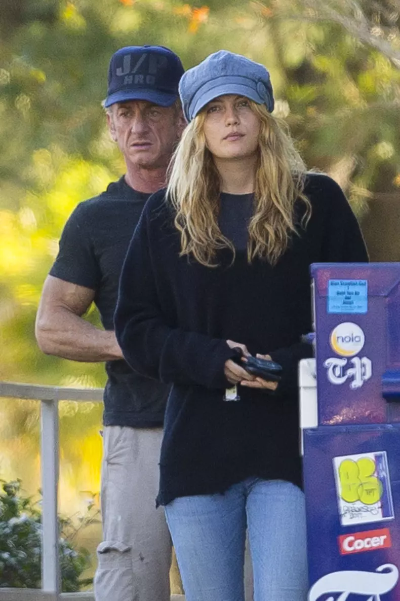 EXCLUSIVE: Sean Penn treats his girlfriend Leila George to a pancake date at iHop