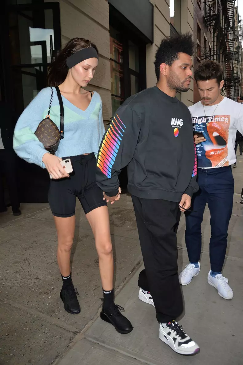 Bella Hadid & The Weeknd Sighting NY, 110118