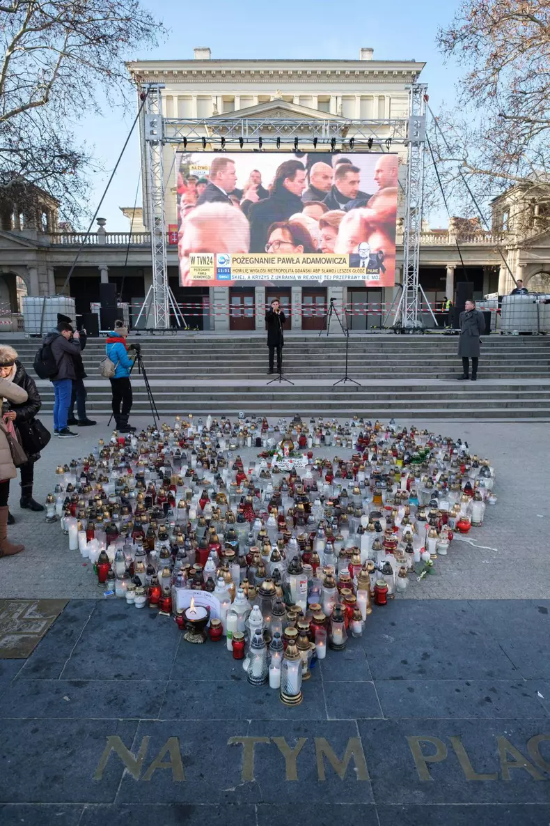 Funeral ceremony of Gdansk Mayor Pawel Adamowicz