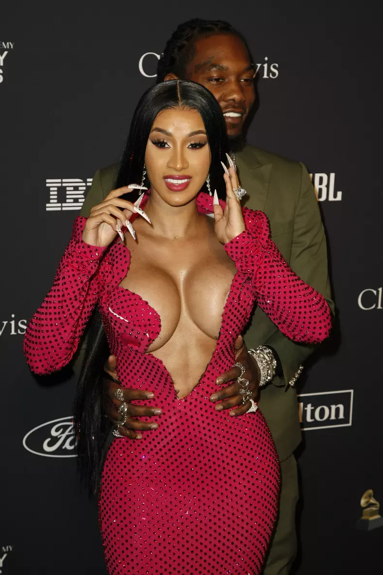 Cardi B și Offset, la Premiile Grammy