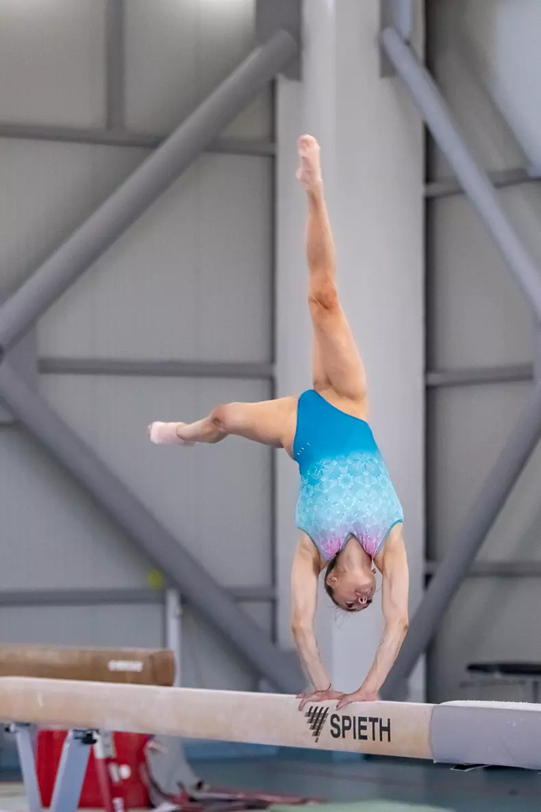 Larisa Iordache la antrenament