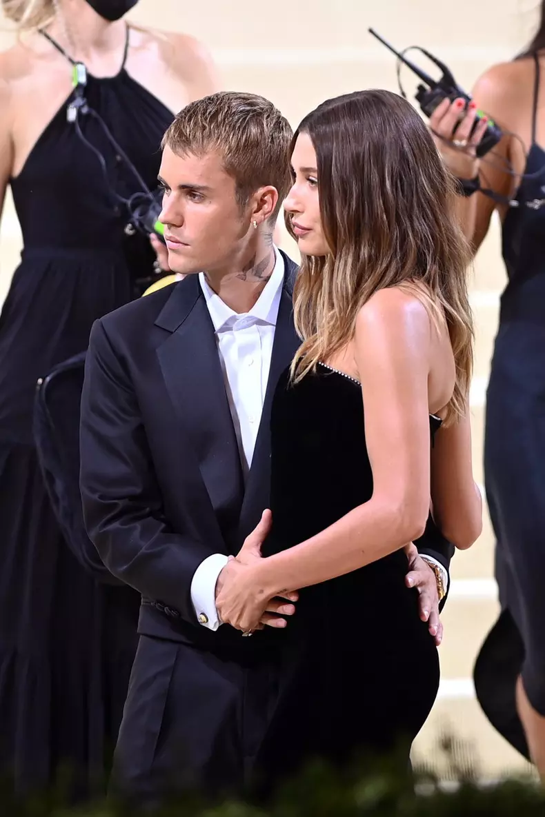 Justin Bieber și soția lui, Haildey Bieber, la Met Gala 2021. Foto: Profimedia