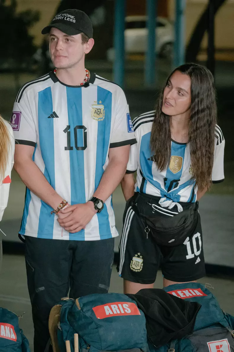 Aris _i Alexia Eram, primii care au atins steagul dupa reunirea echipelor