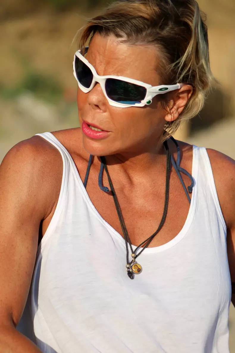 Princess Kalina of Bulgaria on a family vacation