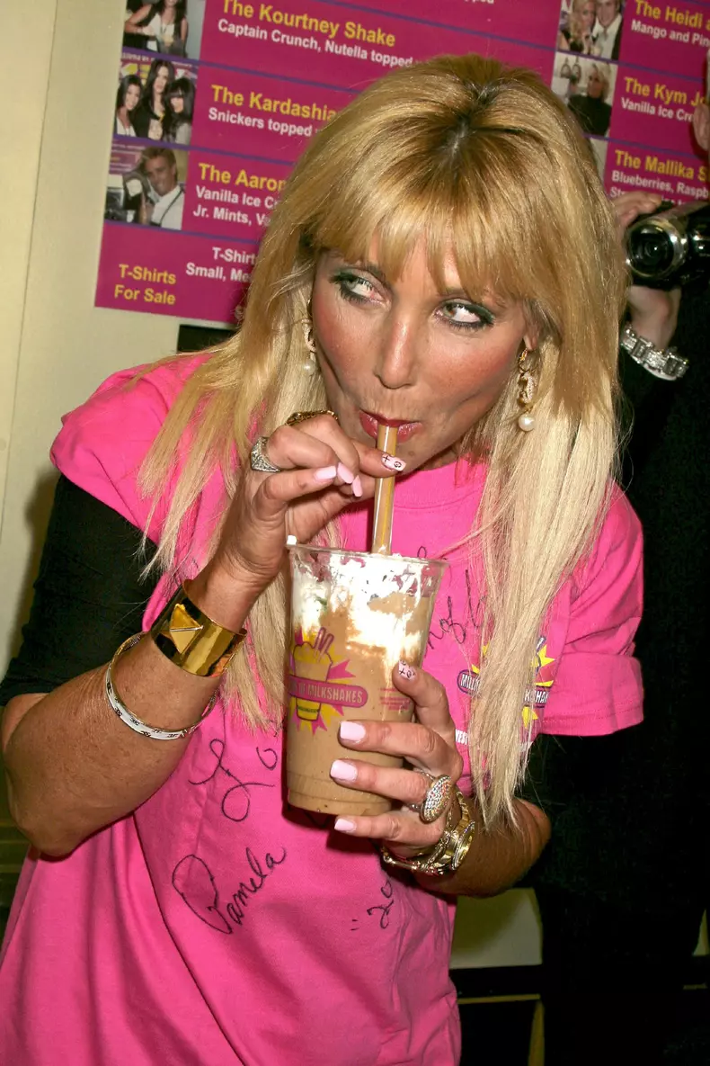 "Pamela Bach-Hasselhoff Milkshake Launch At Millions Of Milkshakes"