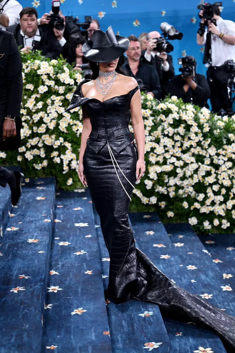Kim Kardashian attending the Metropolitan Museum of Art Costume Institute Benefit Gala 2025 in New York, USA. Picture date: Monday May 5, 2025.