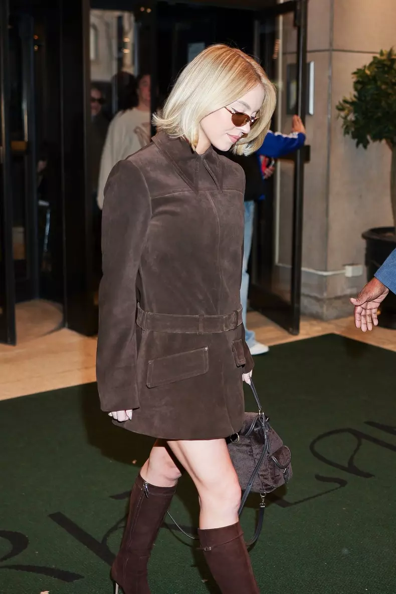 Sydney Sweeney stops by The Drew Barrymore Show in NYC