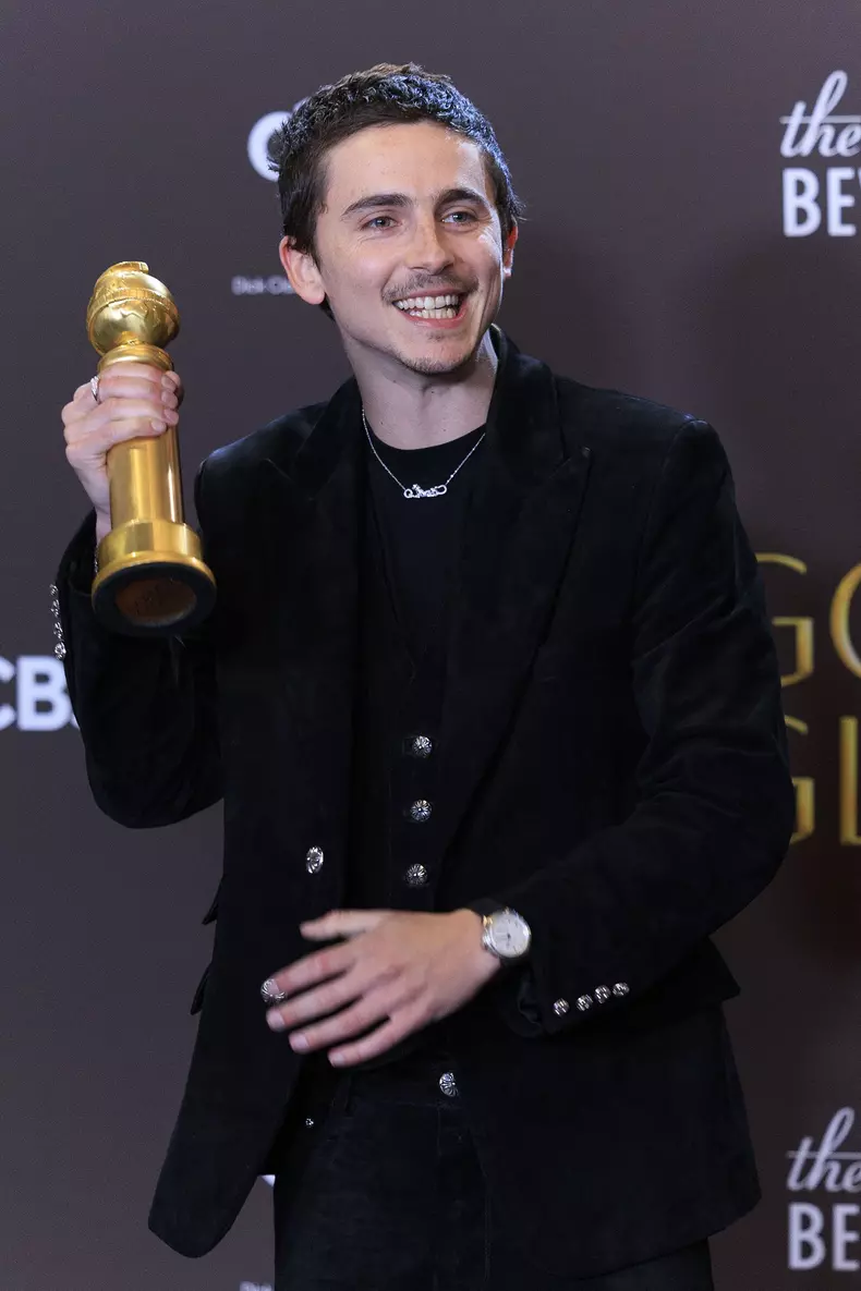 Timothee Chalamet Globurile de Aur 2026