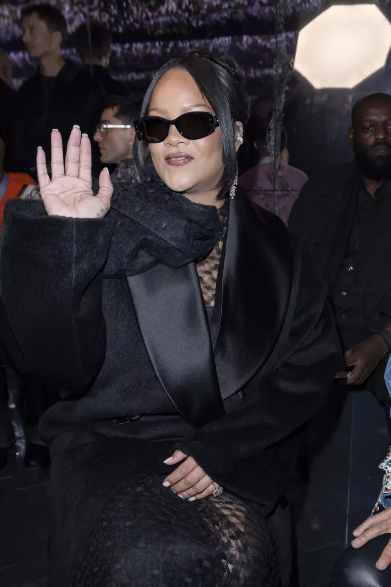 - Rihanna au défilé Dior "Collection Haute Couture Printemps/Eté 2026" lors de la Fashion Week de Paris (PFW)