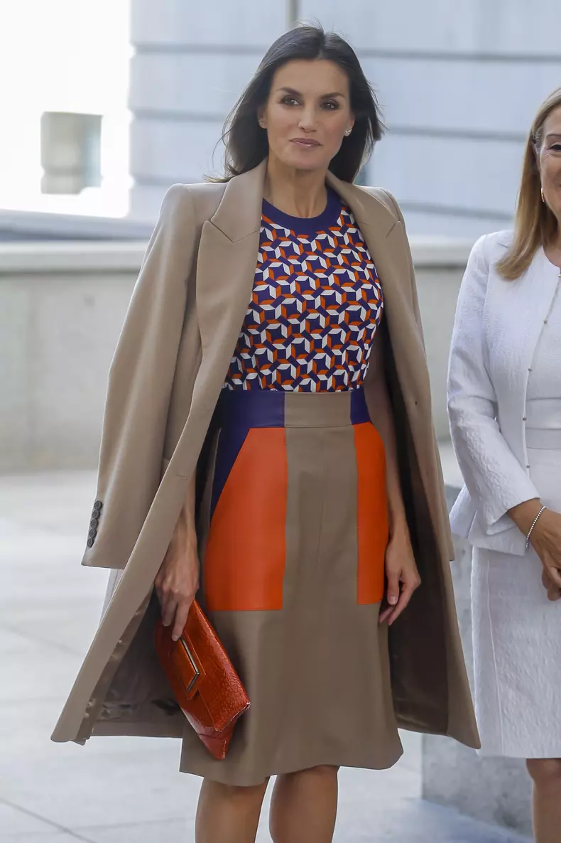Queen Letizia Attends The International Mental Diseases Day - Madrid