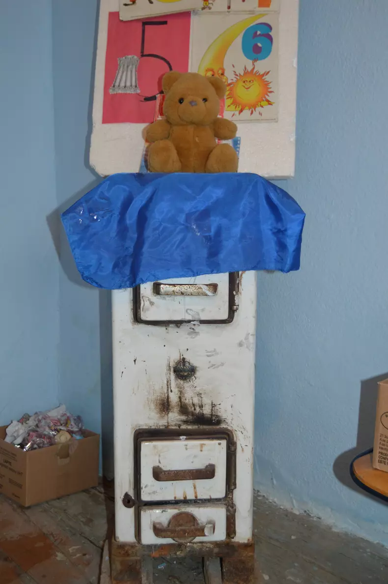 Scoala Manastirea (4) - soba din sala de gradinita