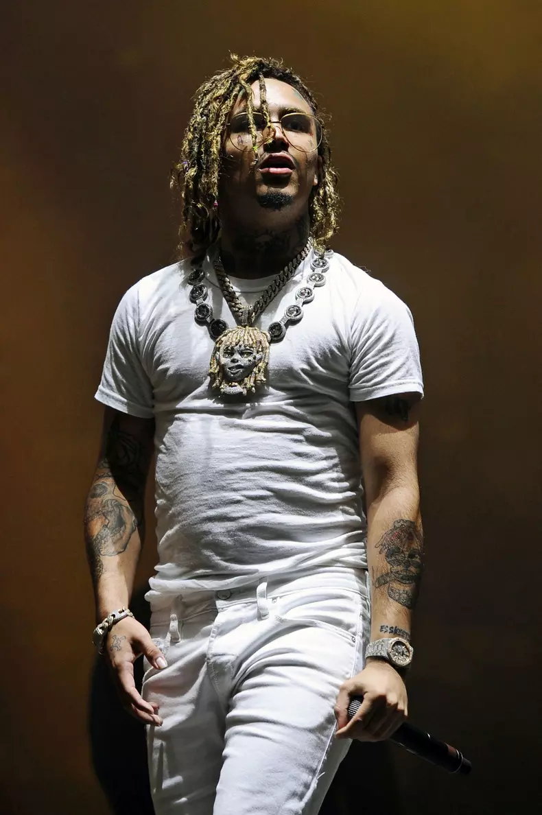 Lil Pump performing at Reading Festival 2018