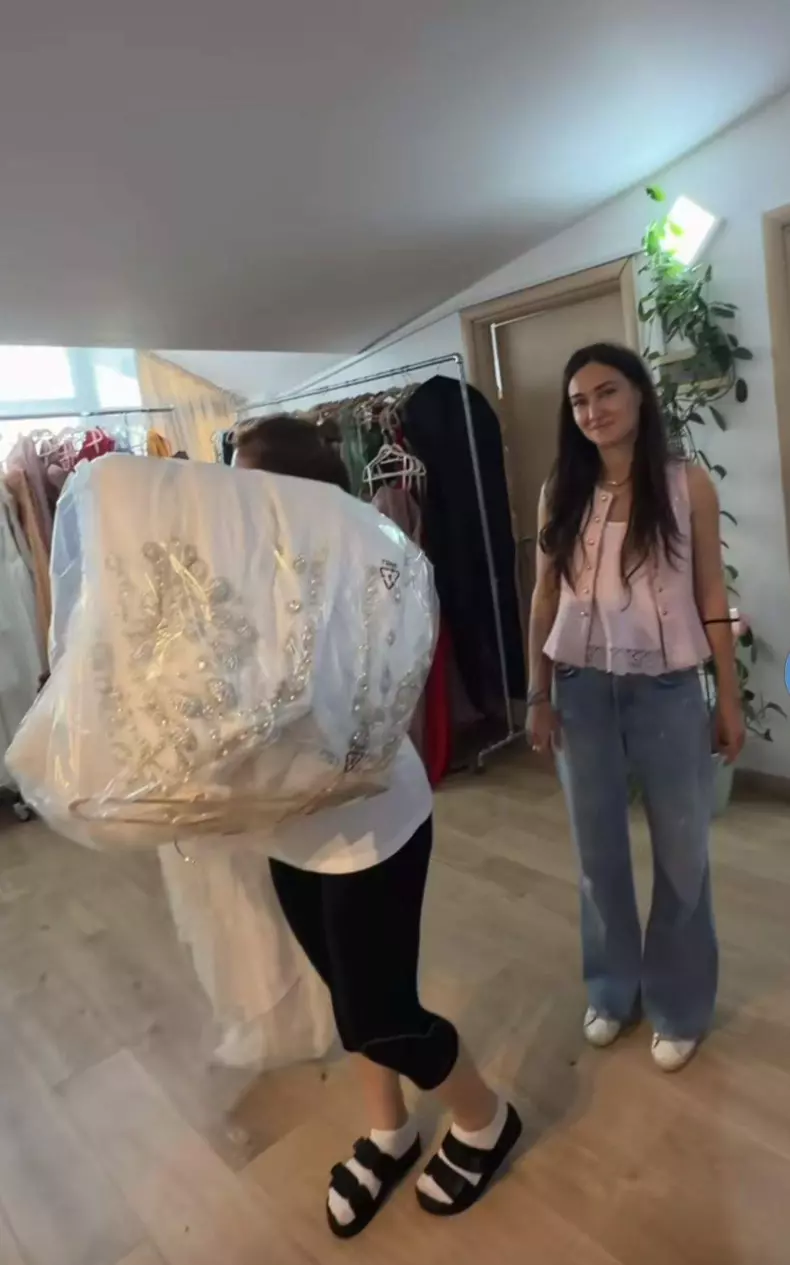 rochie de mireasa Andreea Balan