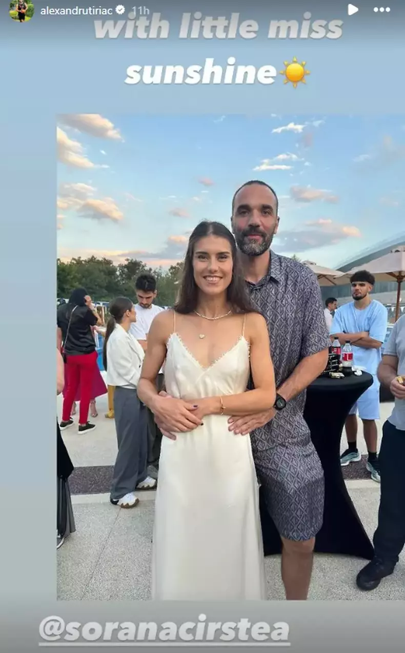 Sorana Cîrstea și Ion Alexandru Țiriac (2)