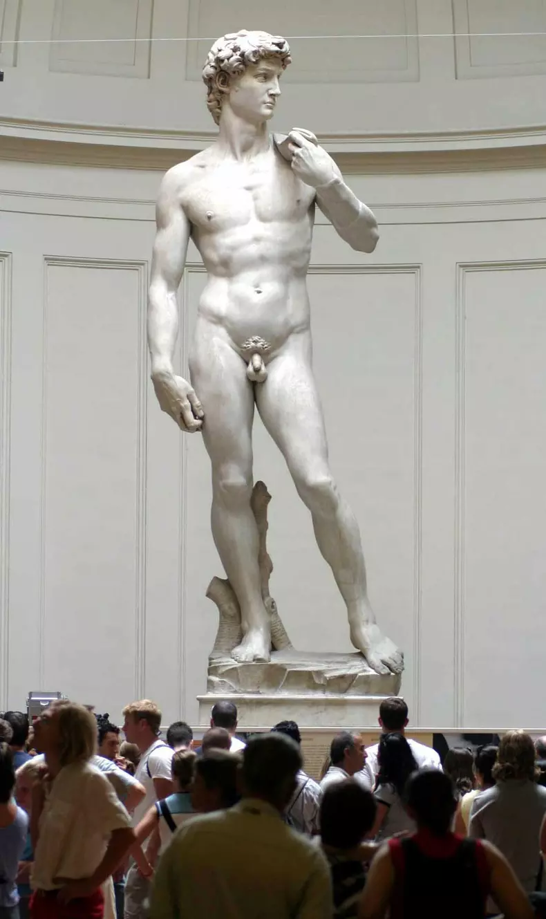 MICHELANGELO STATUE