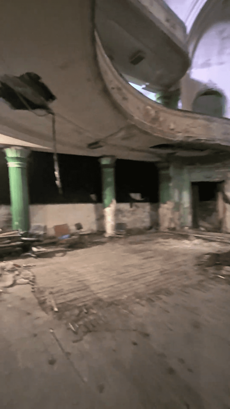 Așa arată acum în interior Cinematograful București. FOTO: Facebook
