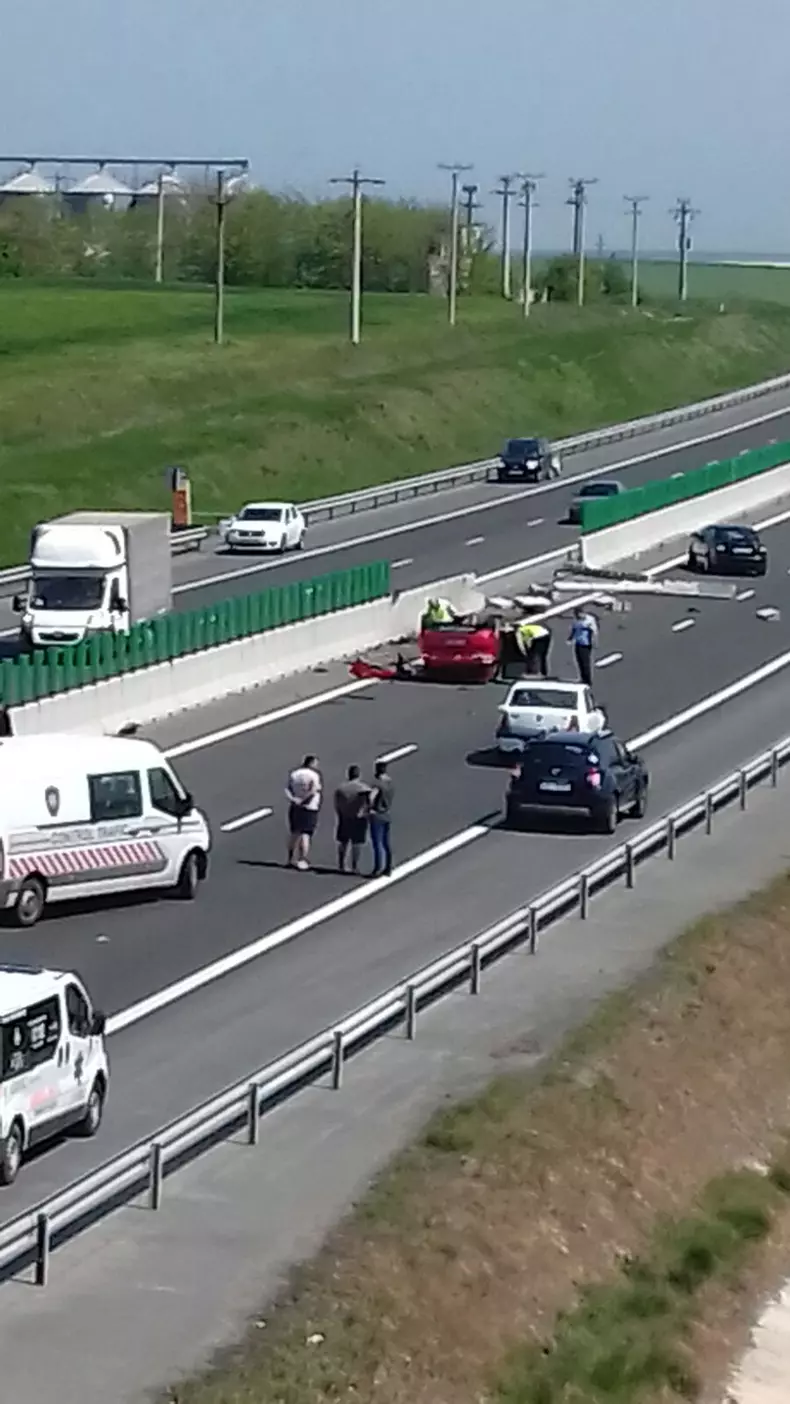 Accident autostrada soarelui
